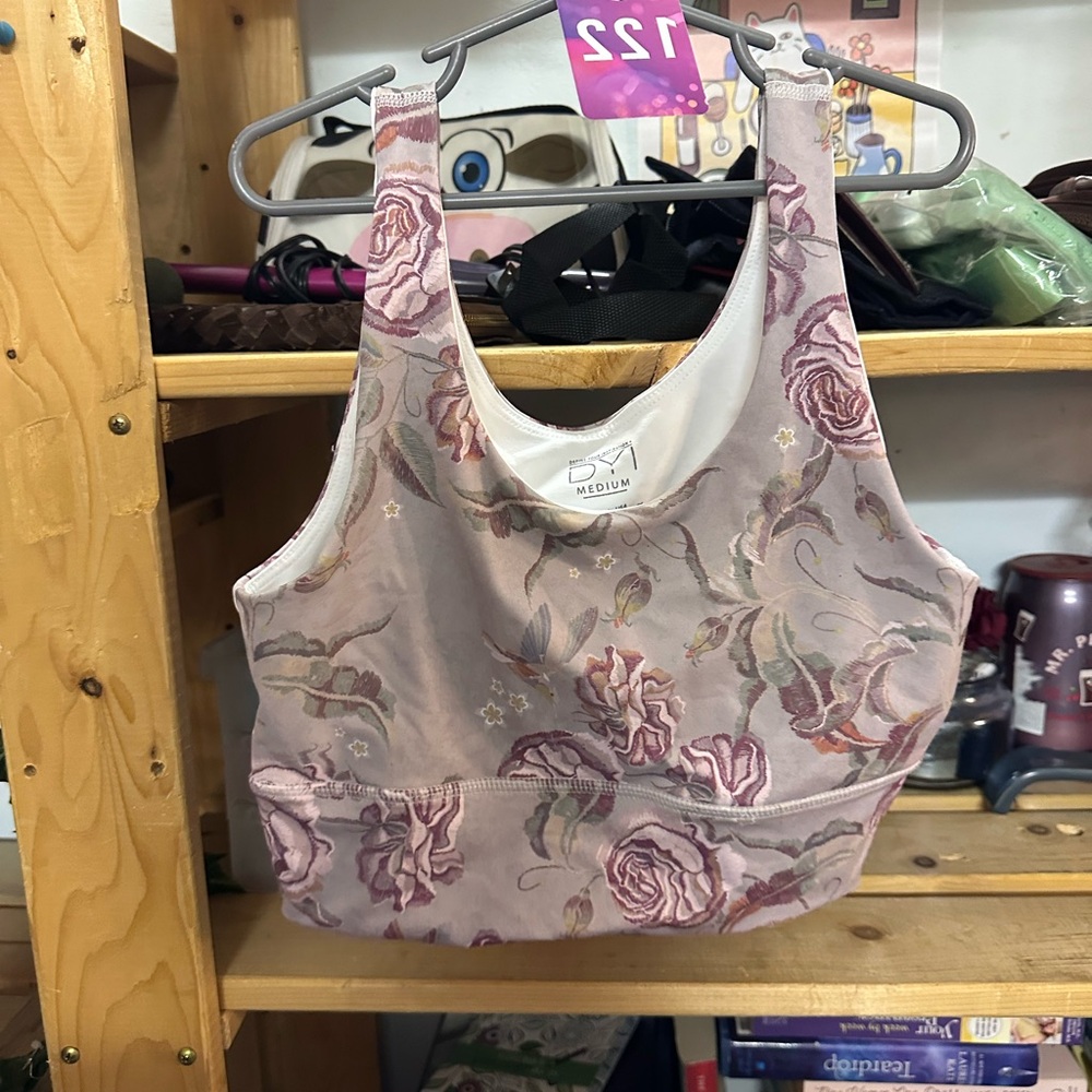 Floral Sports Bra